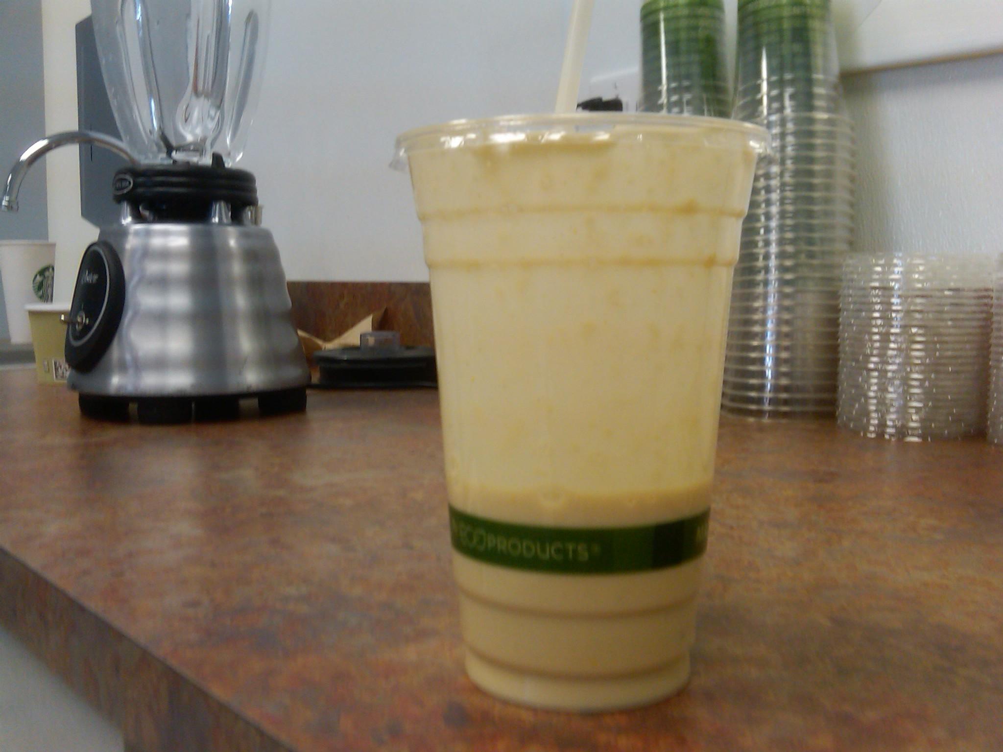 We also make Organic Frozen Yogurt Smoothies....They're the best.