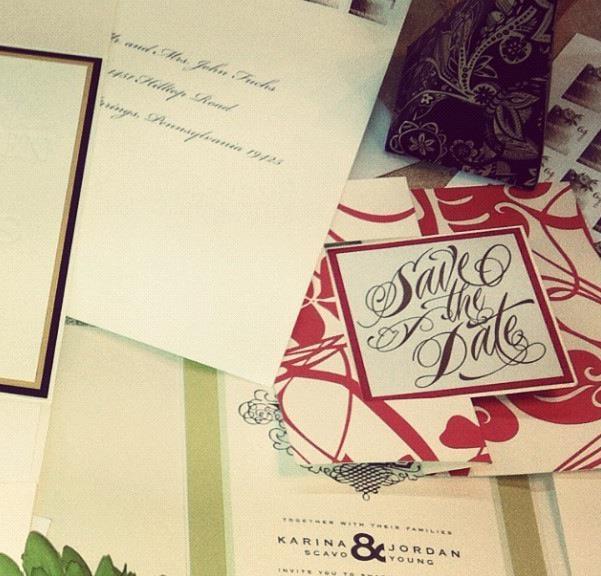 We offer the latest invitations with calligraphy packages available