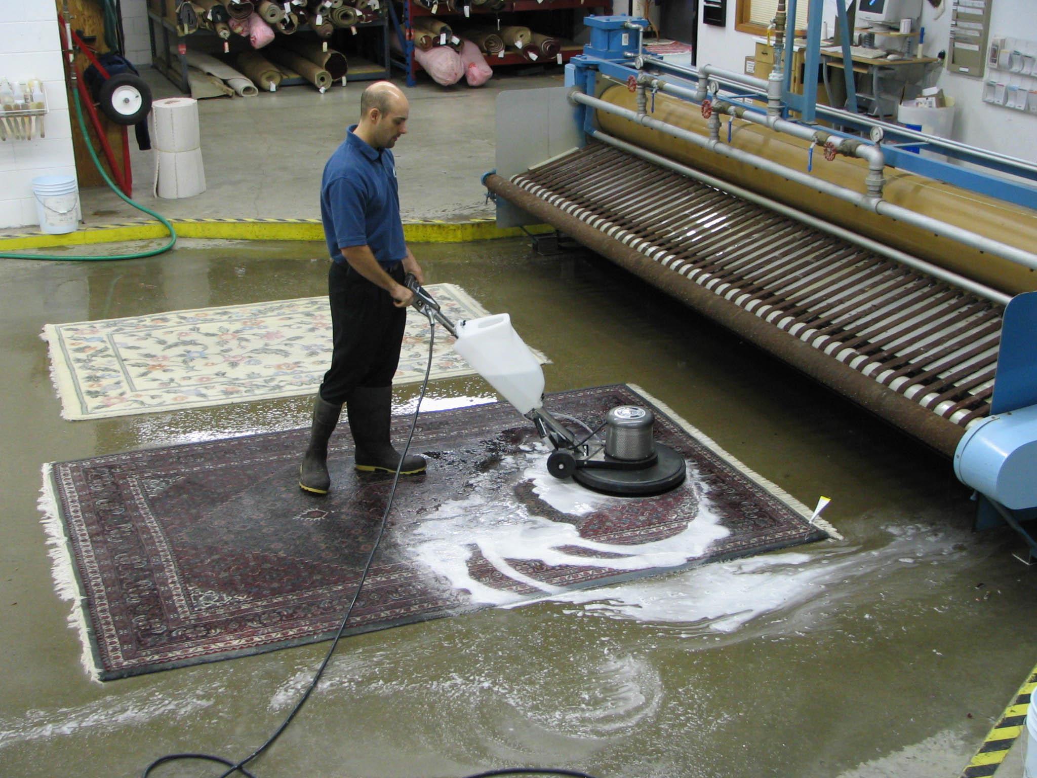 Oriental Rug Washing