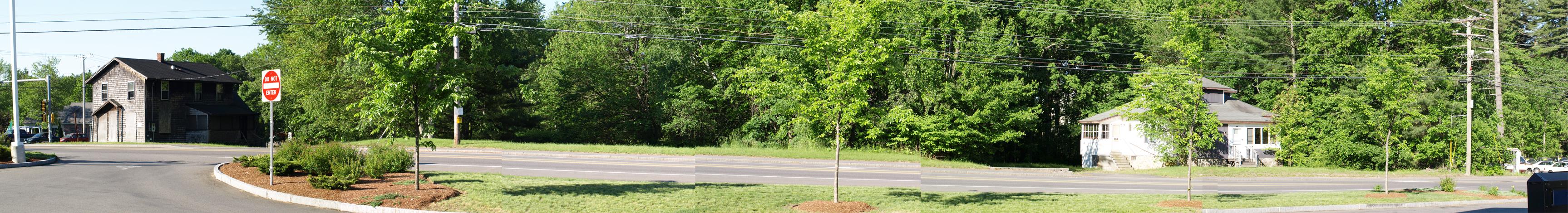 More than 340 ft. frontage on busy Route 28 in Windham, NH