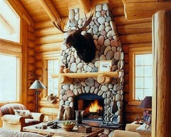 Log Mantels