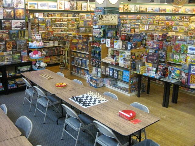 We have gaming tables and amazing games!