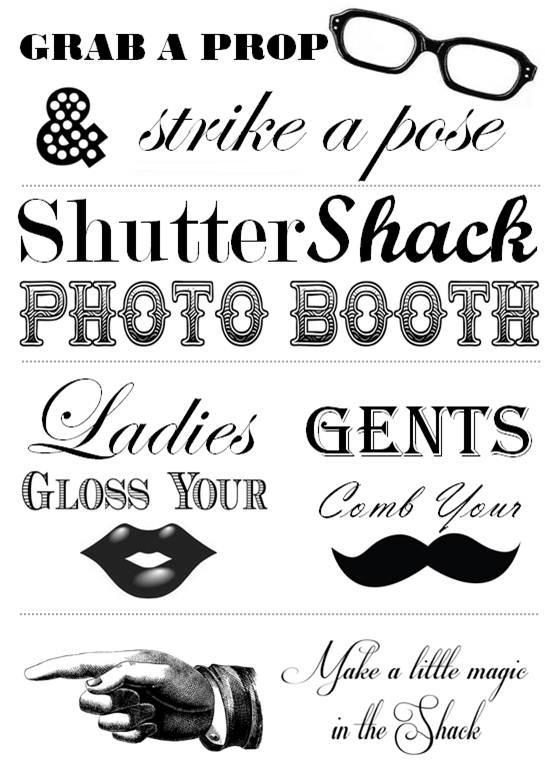 Shutter Shack photo booth rental