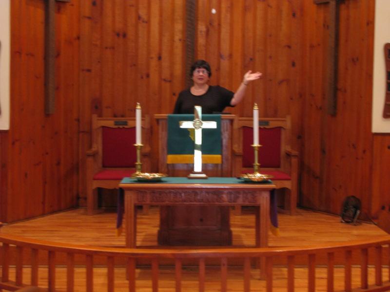 Pastor, Rev. Brenda Poole, Swan Pond UMC