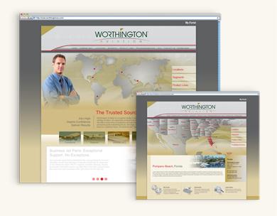 Worthington Aviation Website