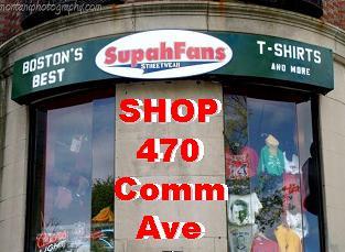 SupahFans Streetwear is located at 470 Commonwealth Ave, a Boston Main Street