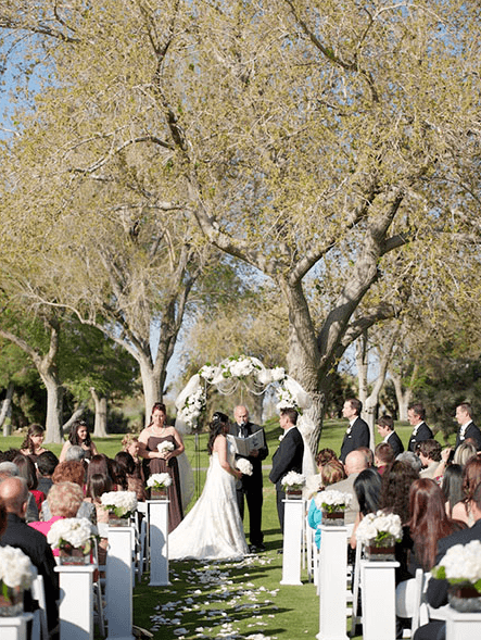 Outdoor Wedding under the trees, Max Catering, Palmdale, Antelope Valley, CA