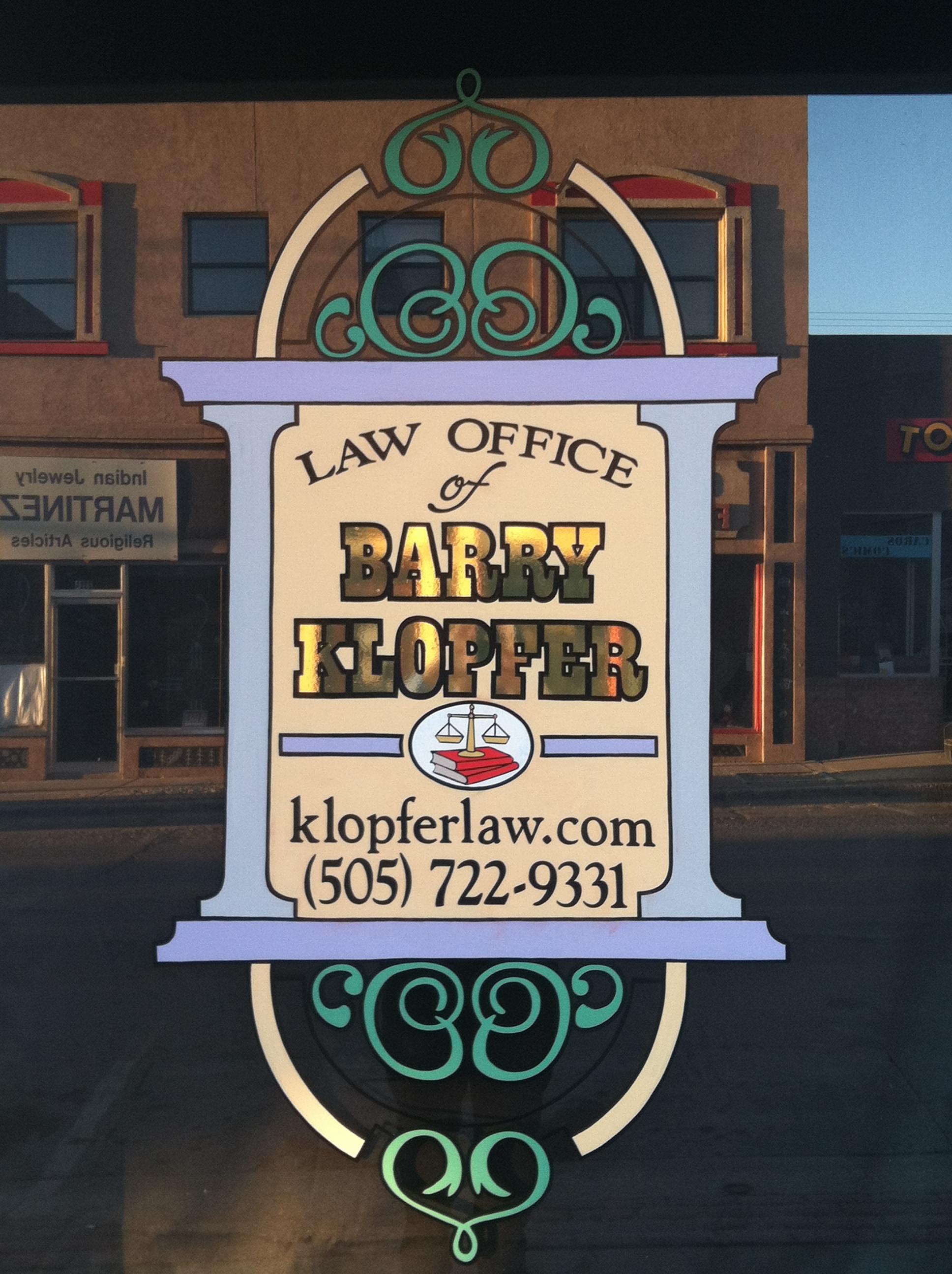 Law Office of Barry Klopfer