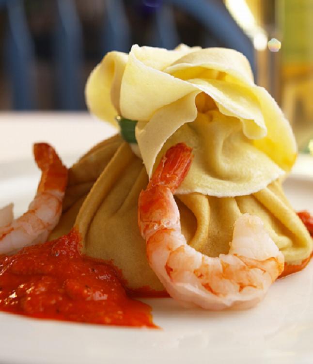 Seafood Crepe