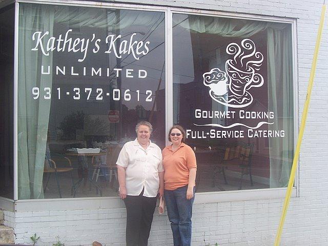 Kathy, owner & Ginger, manager.