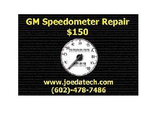 GM Speedometer Repair