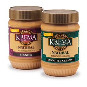 Krema Natural Peanut Butter