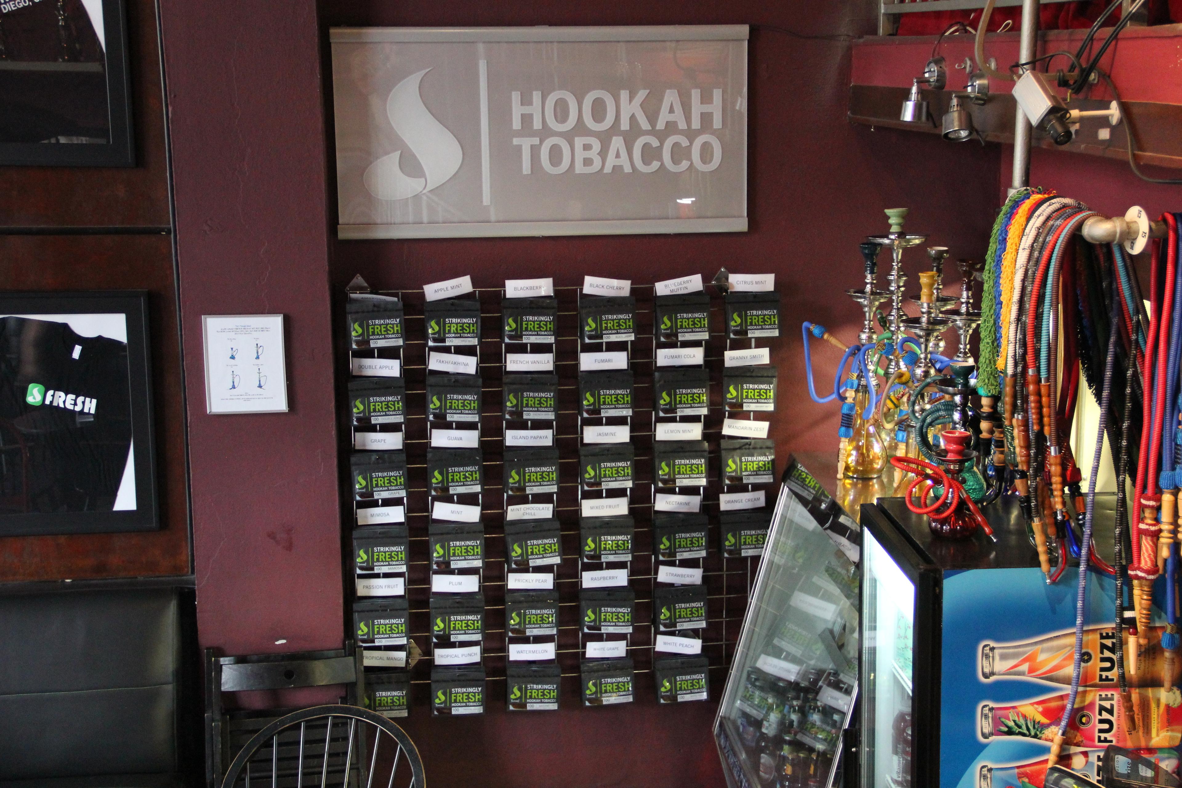 Hookah Tobacco Display