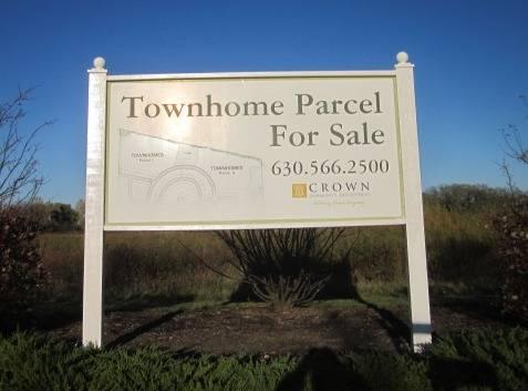 Property developer wood sign