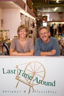 Terry & Sue- Owners of Last Time Around Antiques