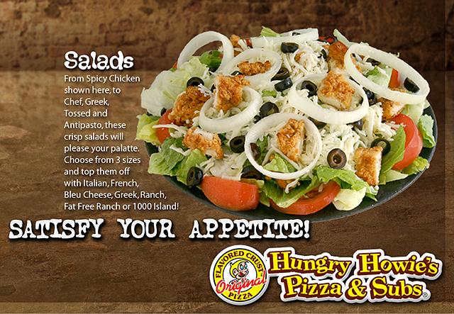 Fresh Salads at Hungry Howies