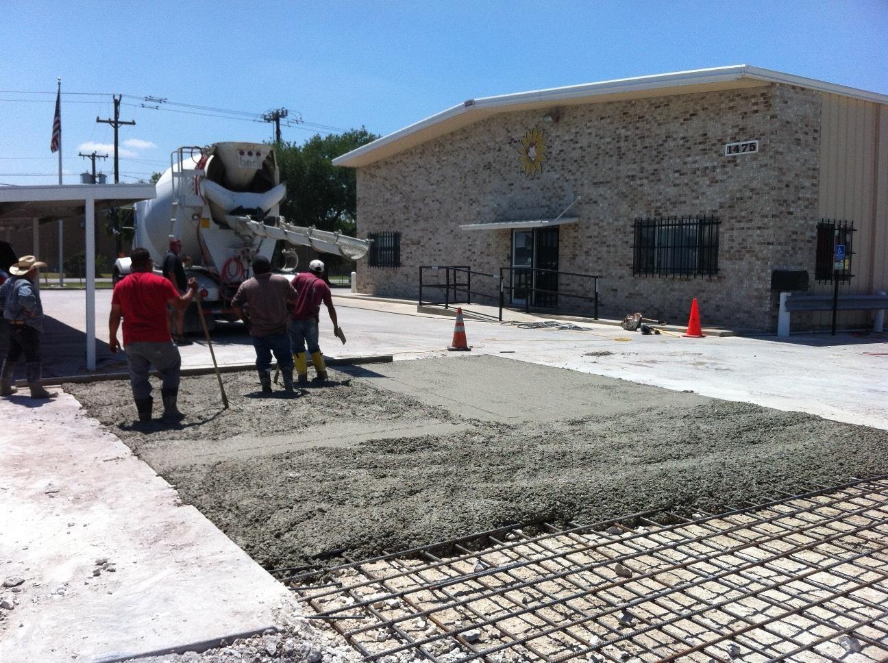 Concrete paving and repair