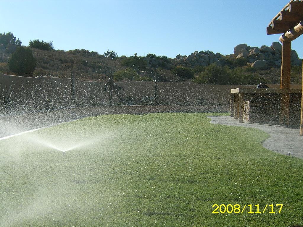 Sprinkler Installation