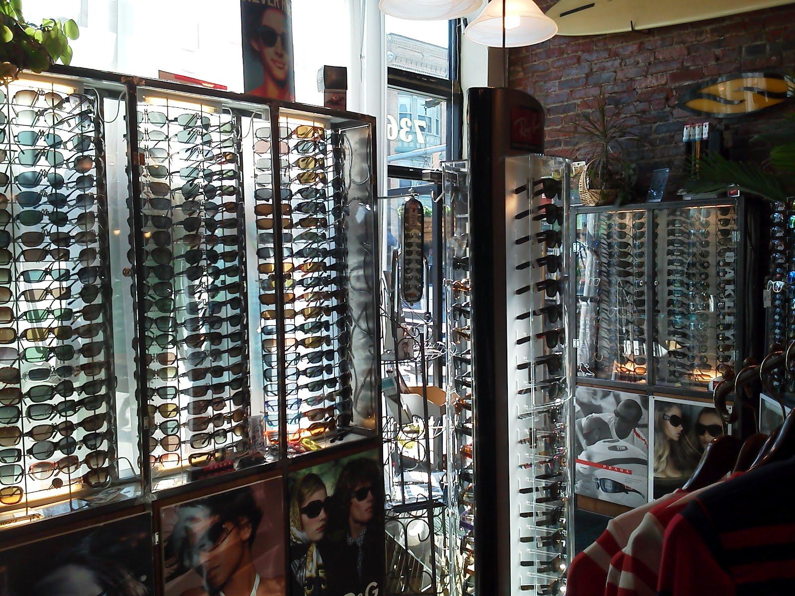 Sunglass Department (over 350 frames)