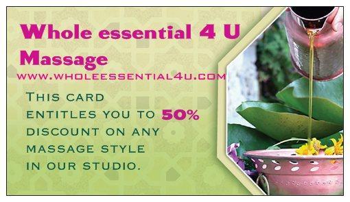 Bring this coupon to your session for a 50 percent discount on any regularly-priced service