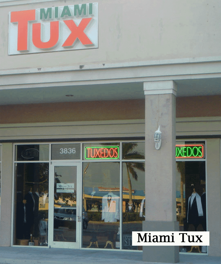 Miami Tux for all your formal wear needs