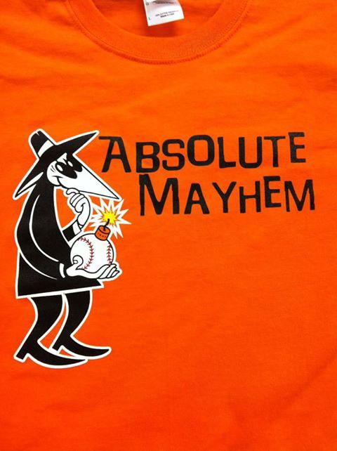 Custom T-Shirt Design Spy, Absolute Mayhem