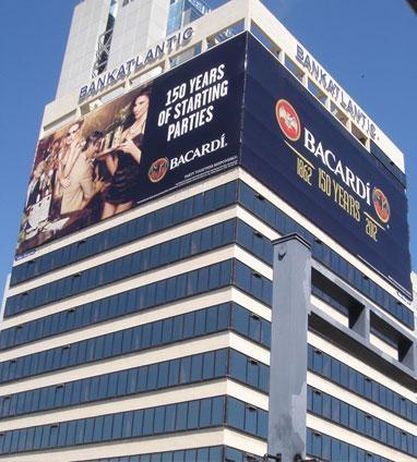 Bacardi Building Wrap