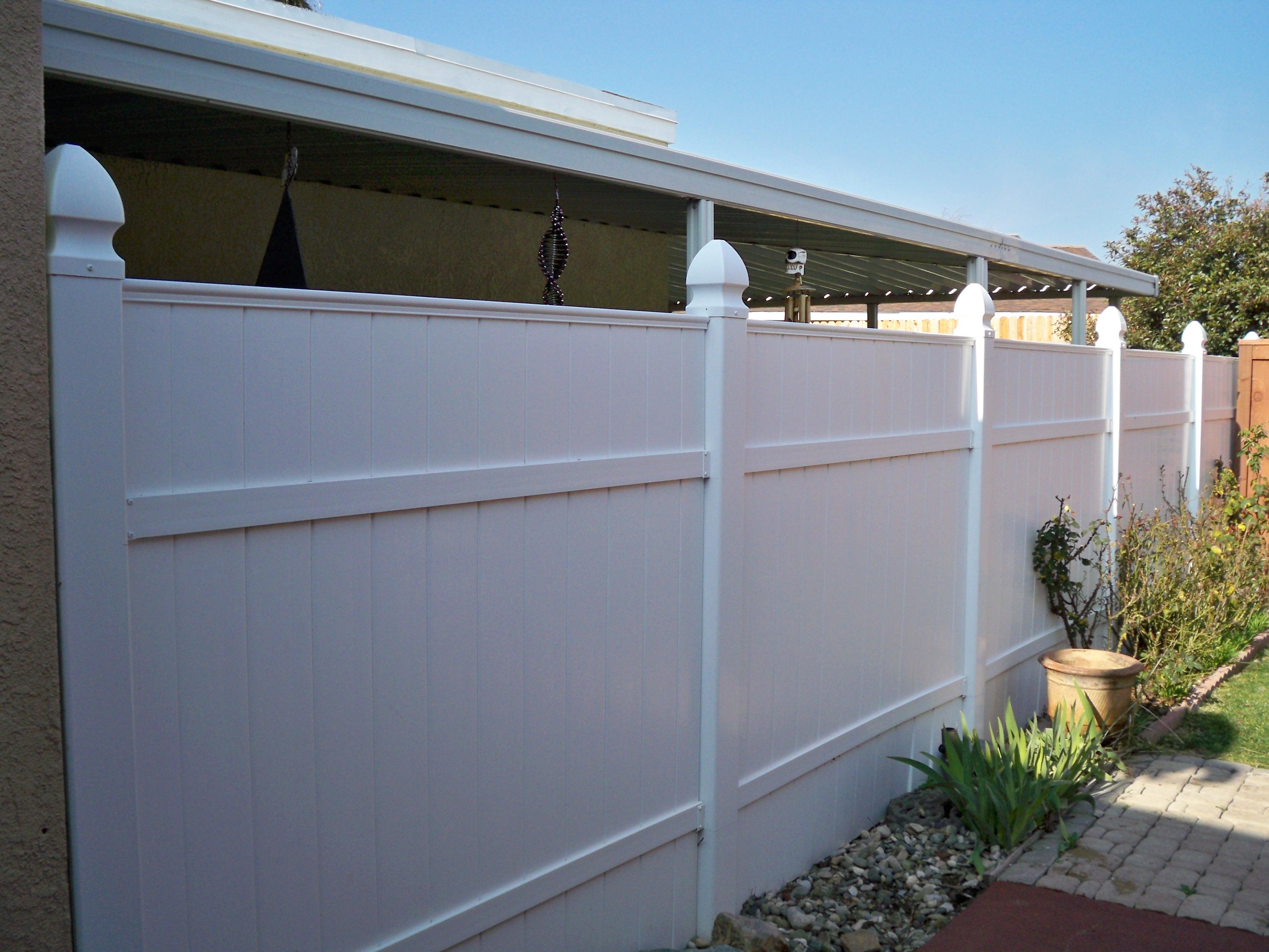 Vinyl Fence