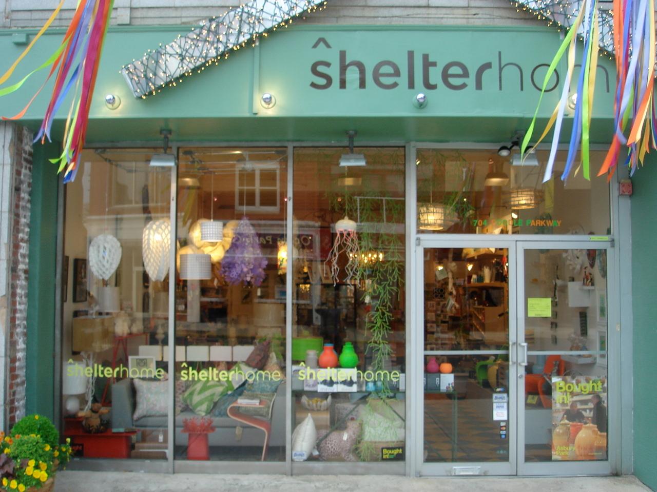 Shelter Home, store front