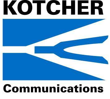 KOTCHER COMMUNICATIONS