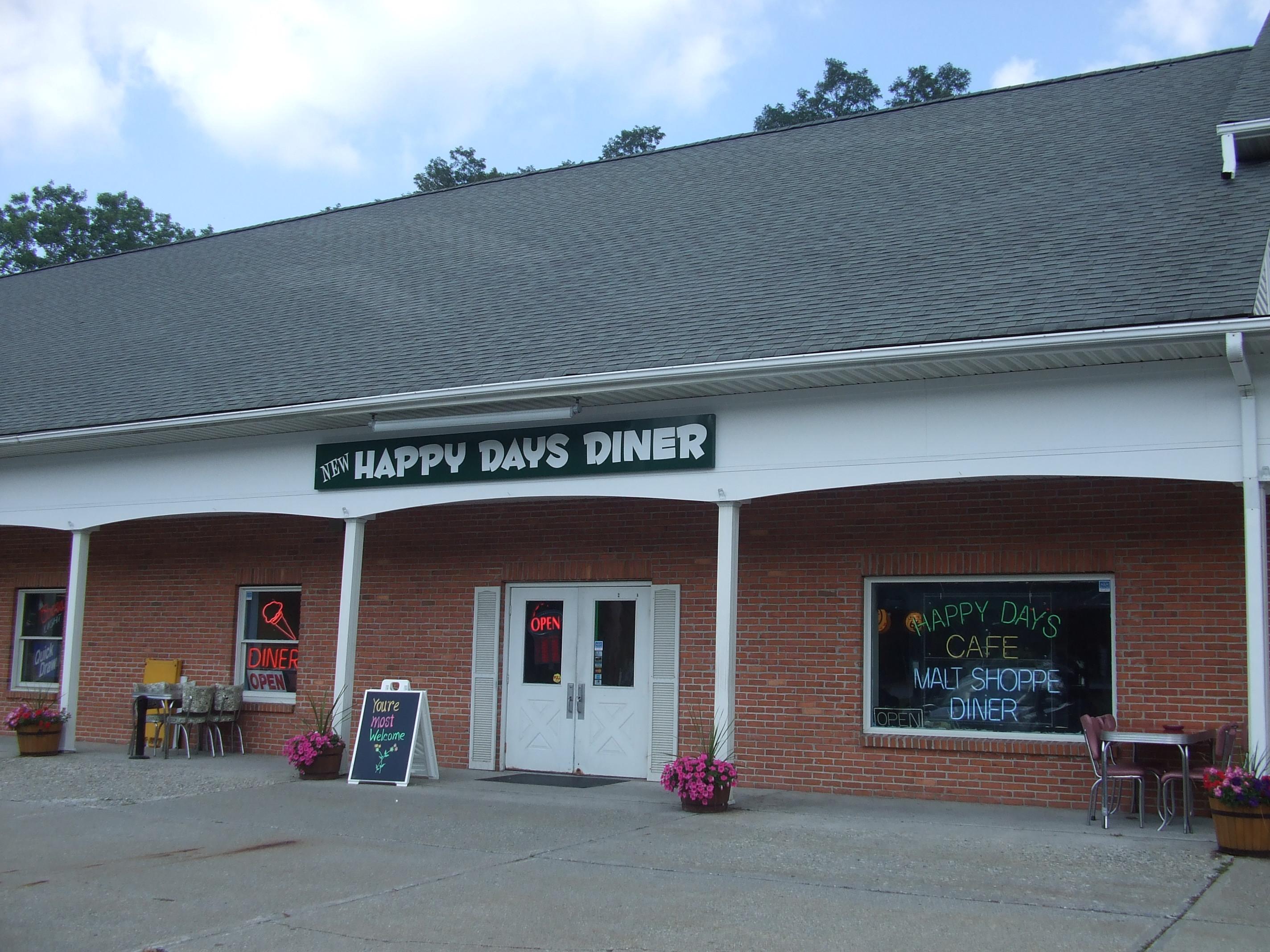 newly renovated Happy Days Diner