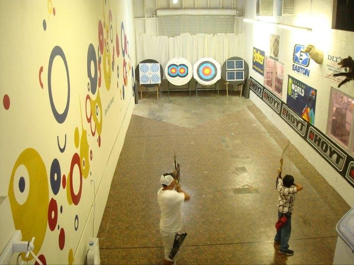 Indoor archery range