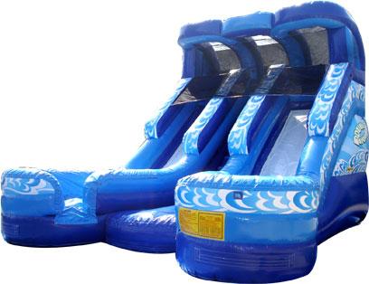 Double Splash Water Slide