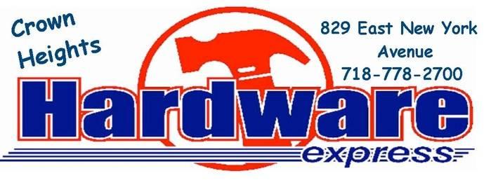 Hardware Express True Value is Located at 829 East New York Avenue, (between Troy Avenue & Schenectady Avenue), in Crown Heights,  TelePhone 718-778-2700    www.CHTRUEVALUE.COM