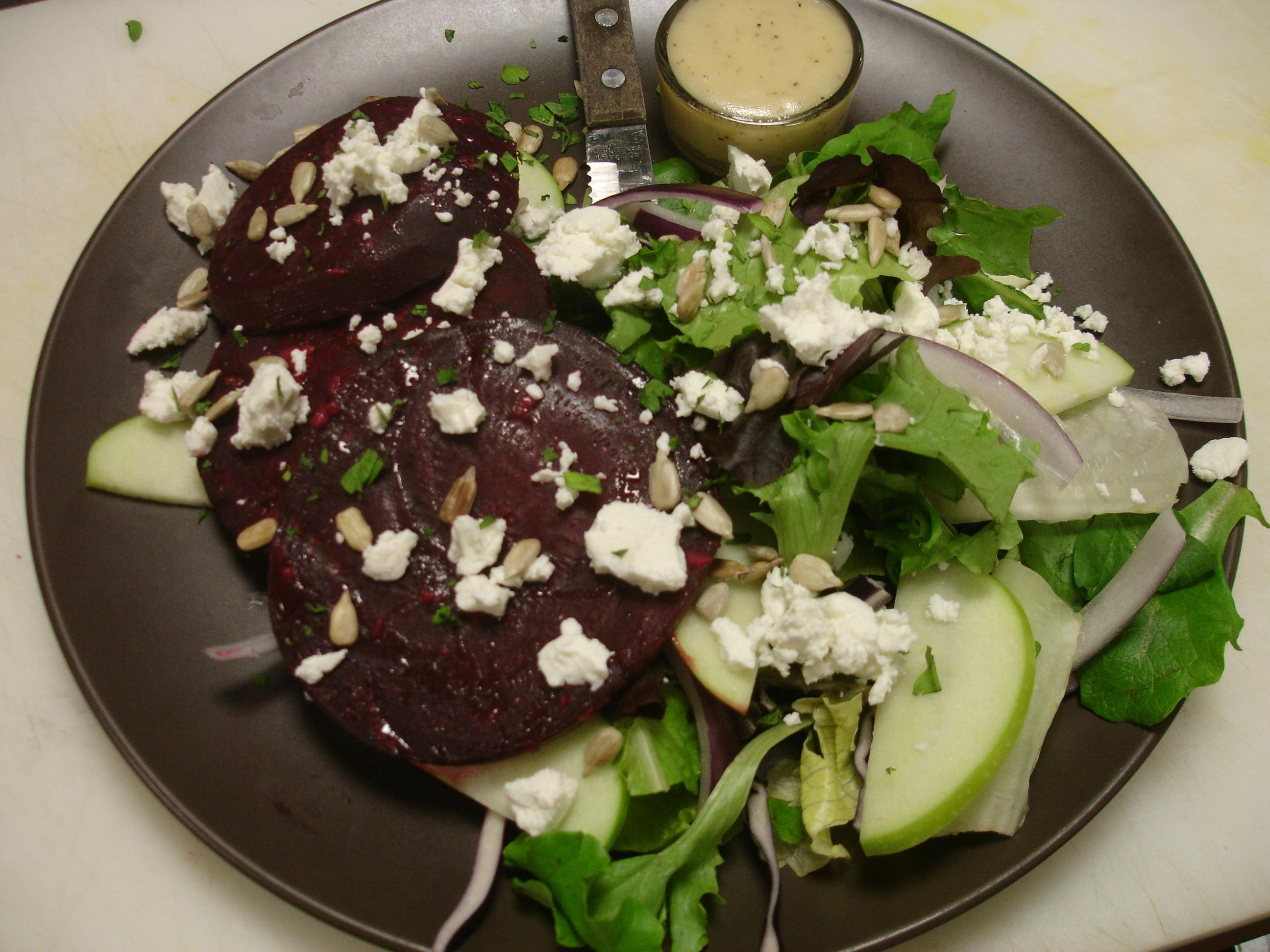 Grilled Marinated Beet Salad