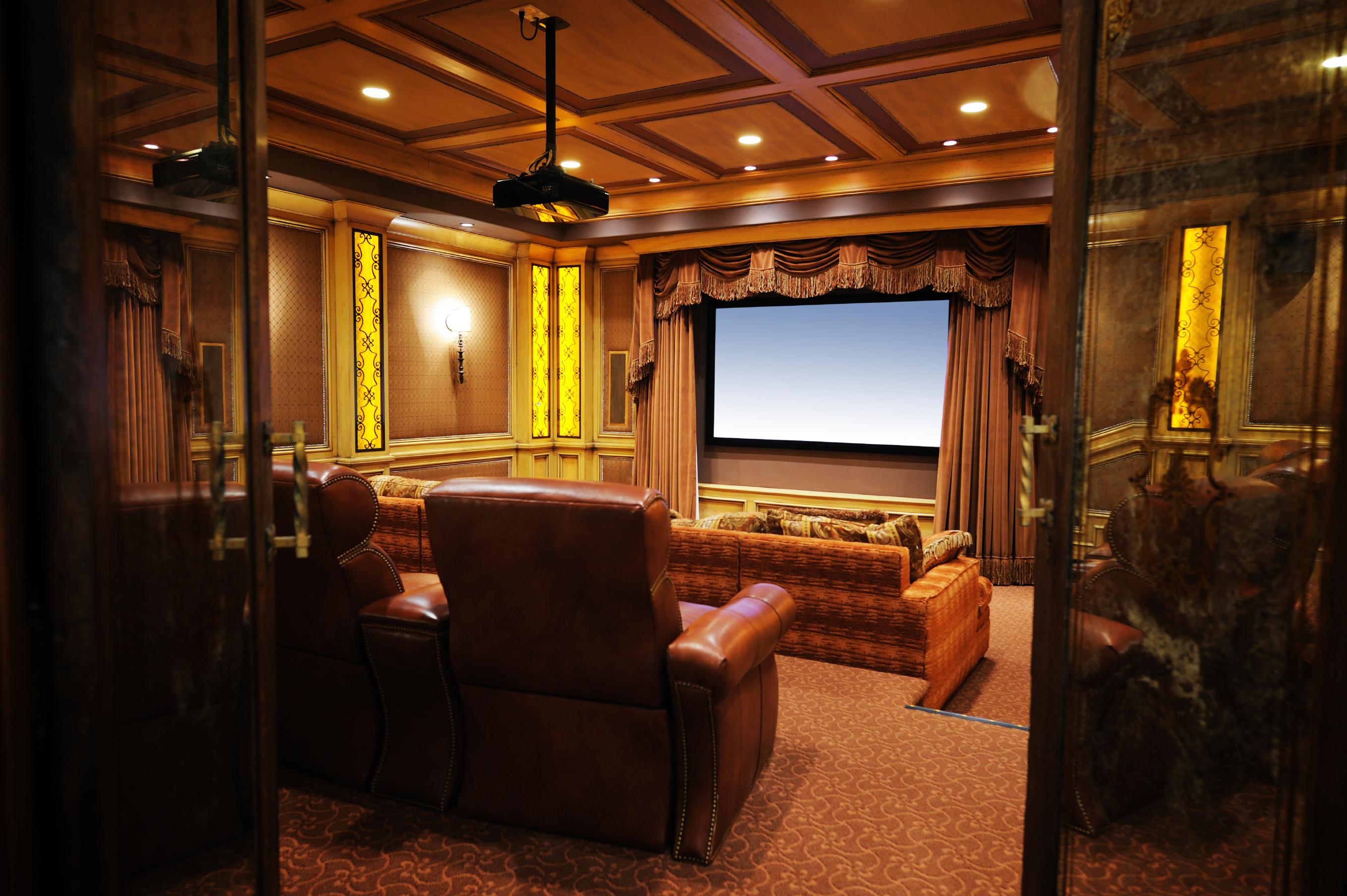 From a high end theater to a nice living room surround sound system.