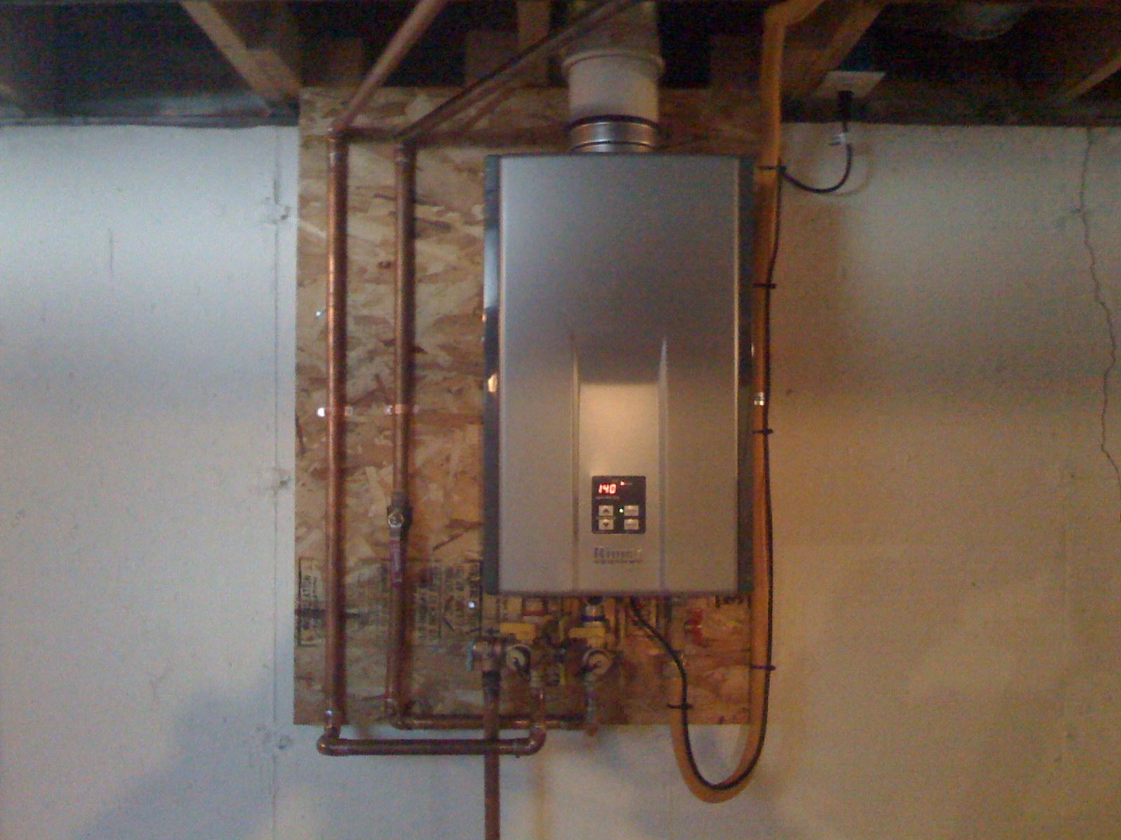 Tankless / Endless hot water systems