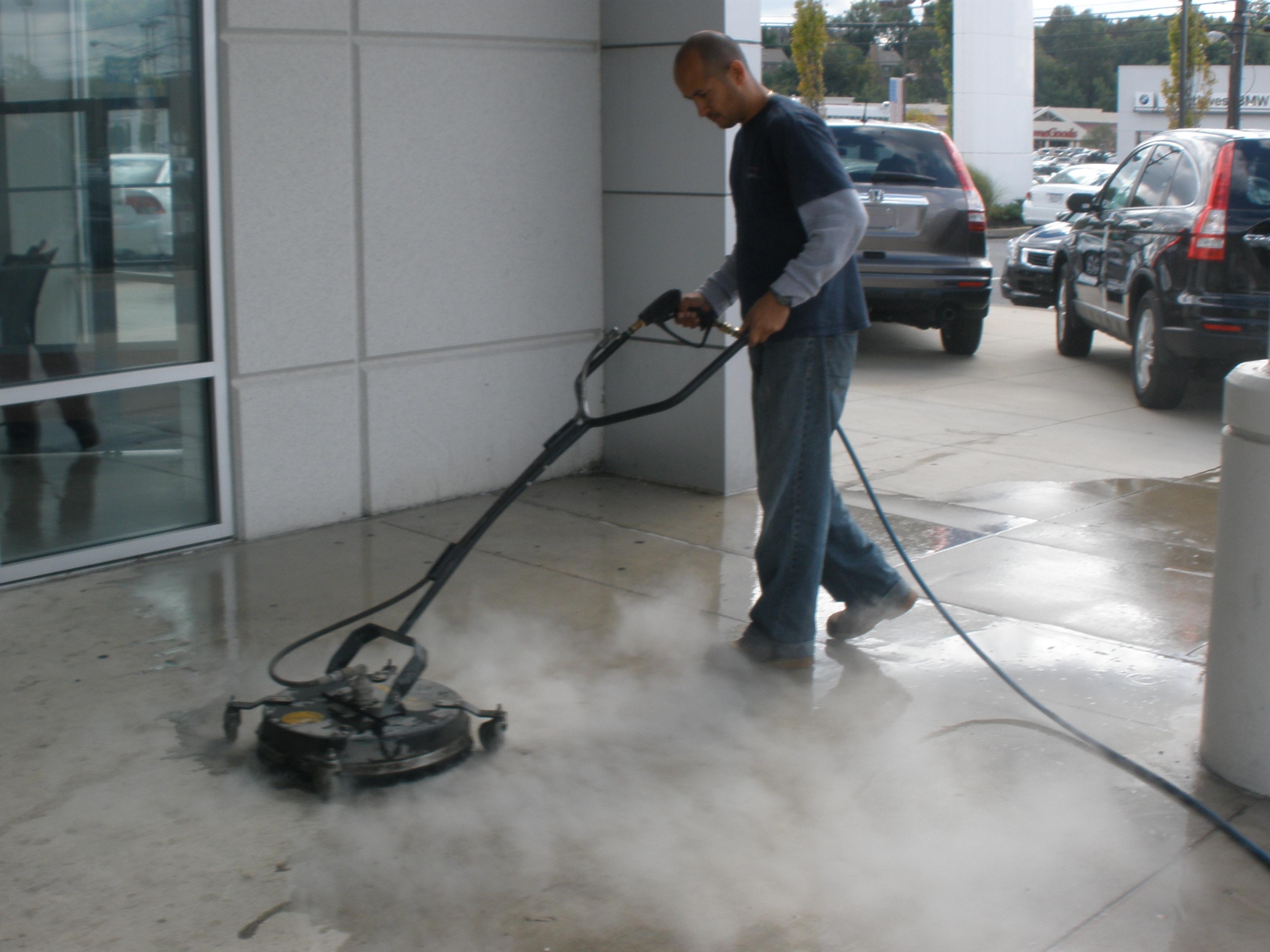 commercial power washing