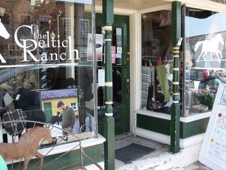 The Celtic Ranch Storefront in Historic Downtown Weston.