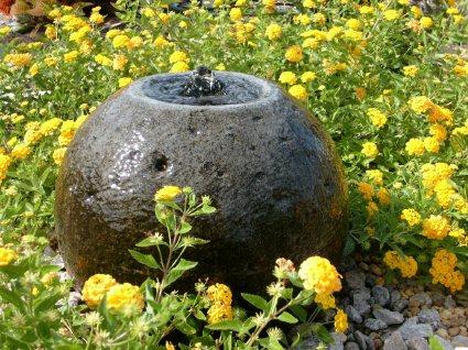 small pondless water feature