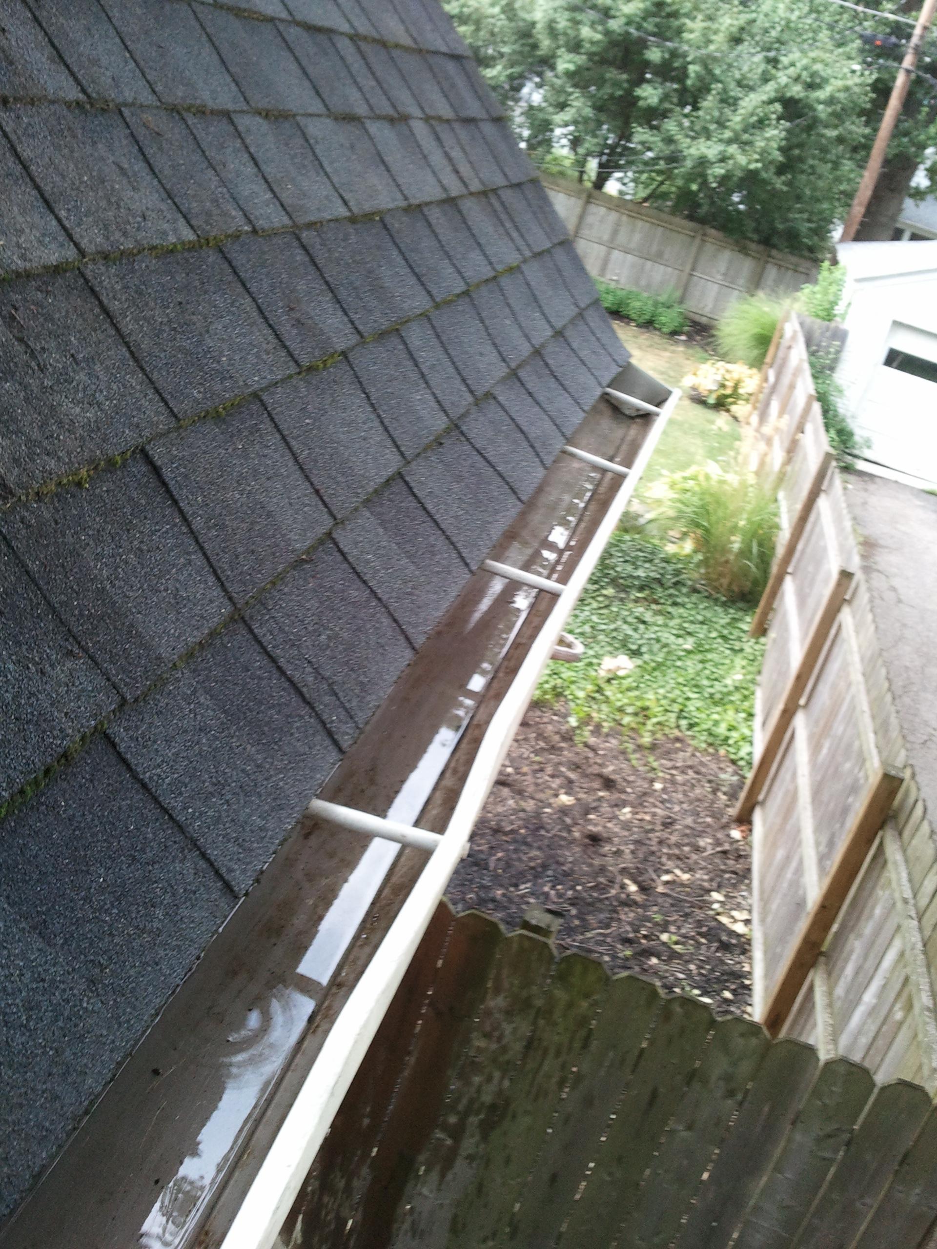 After Gutter Cleaning Columbus Ohio