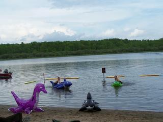 A look at our roped-off swimming area!