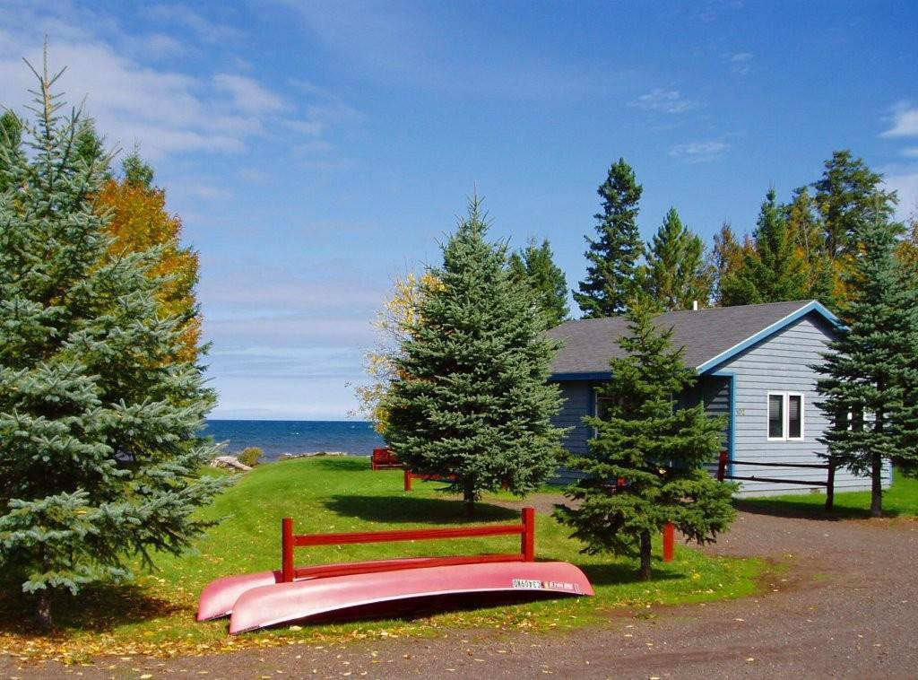 Cabin on Lake Superior