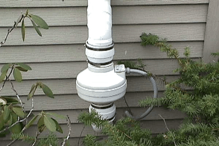 Typical Radon Mitigation Hardware