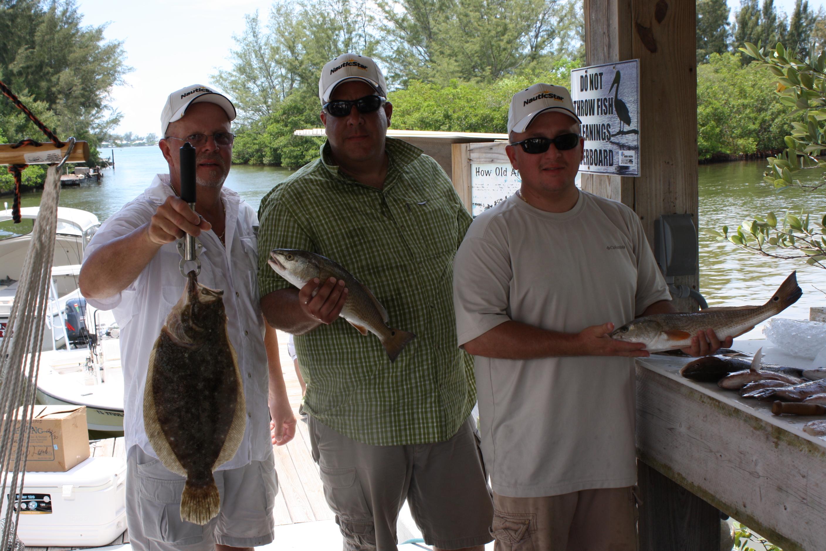 A nice mix bag of fish for dinner