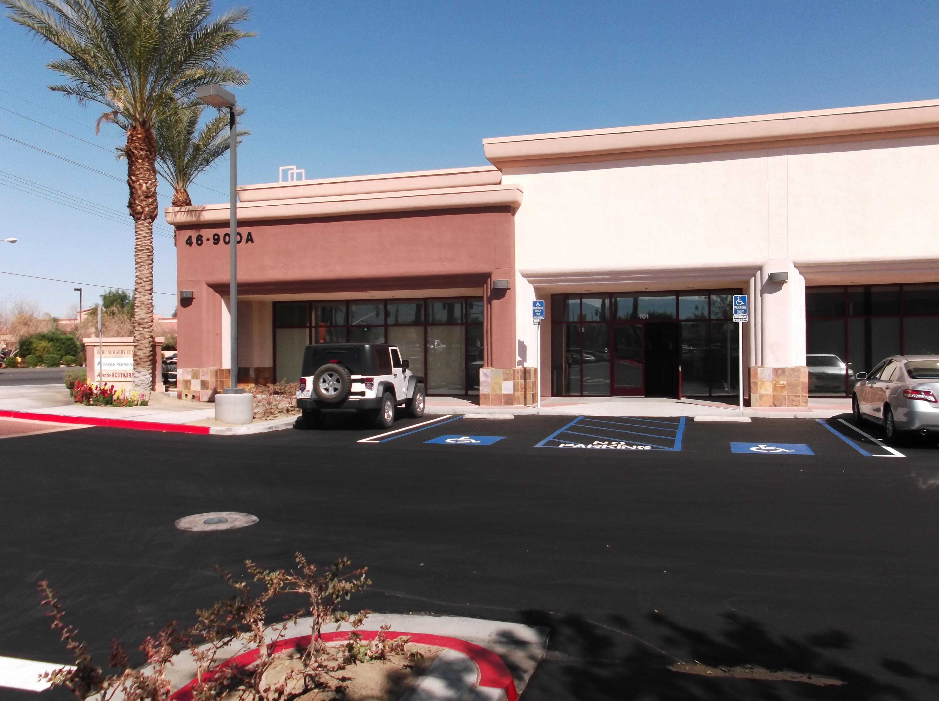 Front entrance of the Indio Branch of the Riverside County Law Library