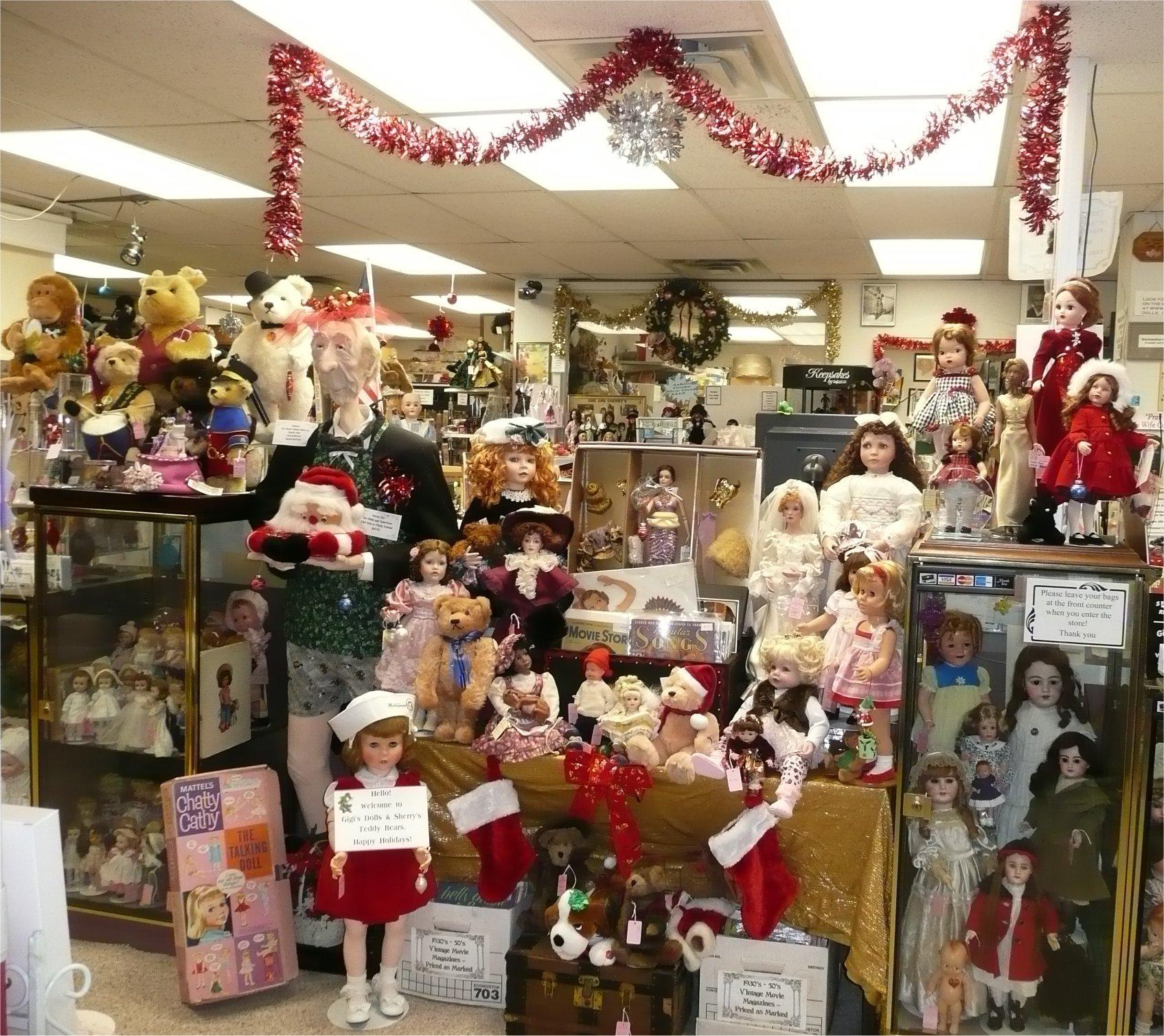 Welcome to Gigi's Dolls & Sherry's Teddy Bears!