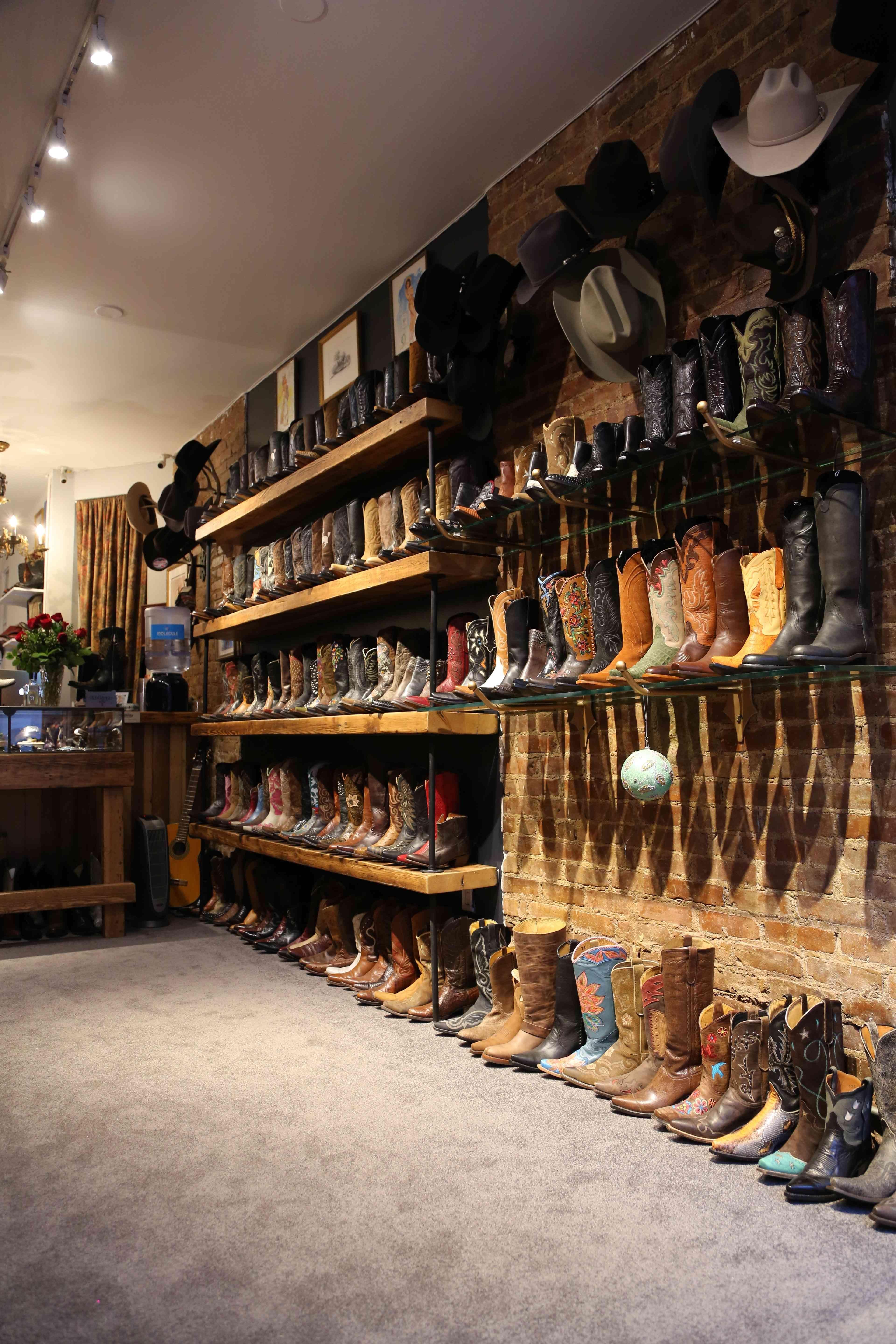 Wall of Boots