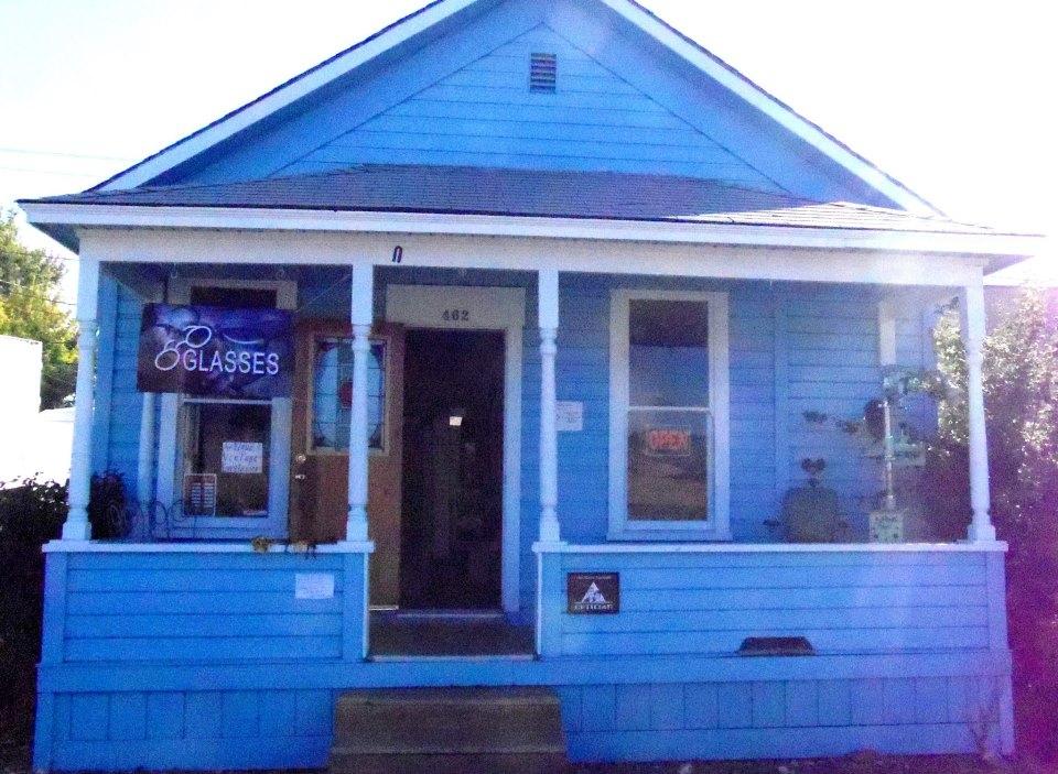 Little Blue House on A Street