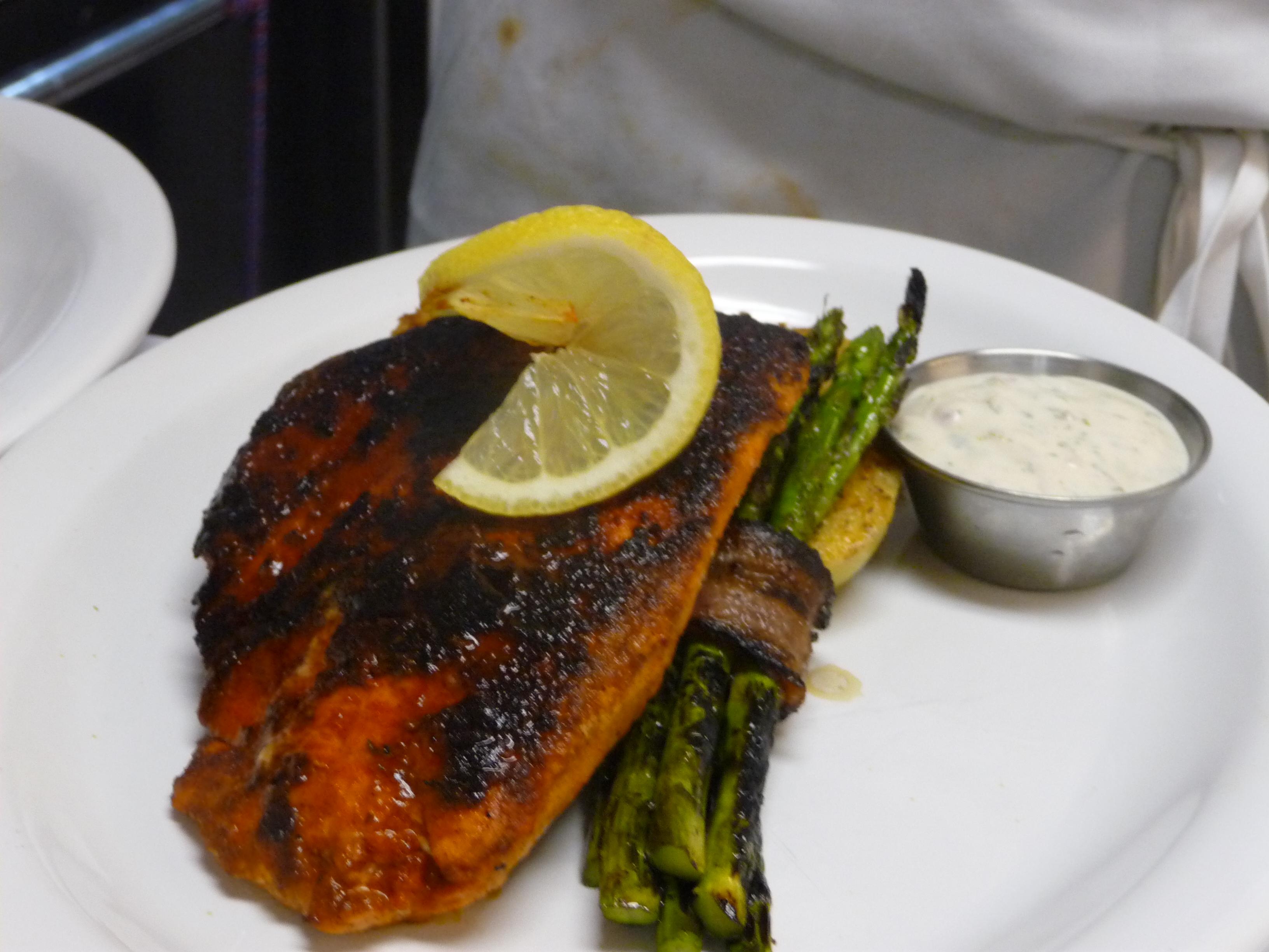 Grilled Wild Alaskan Sockeye Salmon